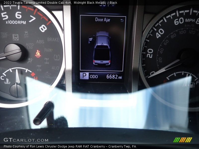 Midnight Black Metallic / Black 2022 Toyota Tacoma Limited Double Cab 4x4