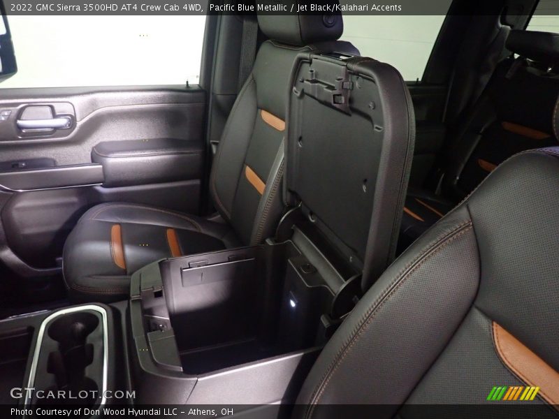 Pacific Blue Metallic / Jet Black/Kalahari Accents 2022 GMC Sierra 3500HD AT4 Crew Cab 4WD