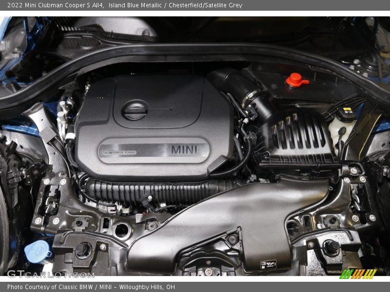  2022 Clubman Cooper S All4 Engine - 2.0 Liter TwinPower Turbocharged DOHC 16-Valve VVT 4 Cylinder