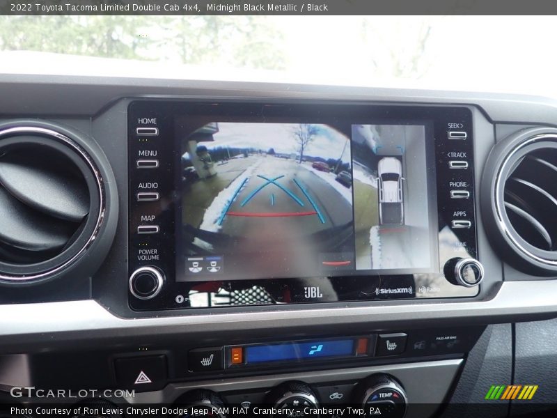 Midnight Black Metallic / Black 2022 Toyota Tacoma Limited Double Cab 4x4
