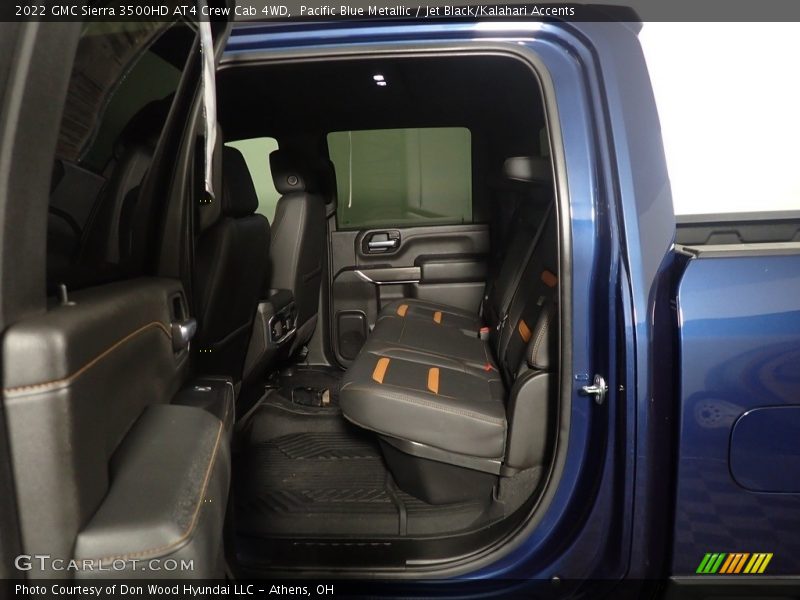 Pacific Blue Metallic / Jet Black/Kalahari Accents 2022 GMC Sierra 3500HD AT4 Crew Cab 4WD