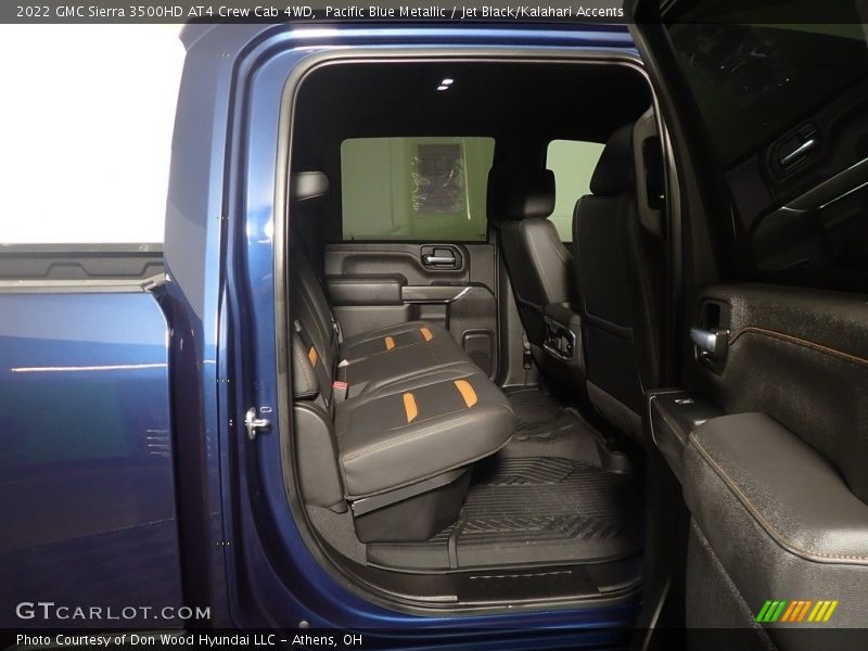 Pacific Blue Metallic / Jet Black/Kalahari Accents 2022 GMC Sierra 3500HD AT4 Crew Cab 4WD
