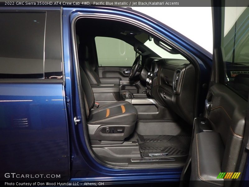 Pacific Blue Metallic / Jet Black/Kalahari Accents 2022 GMC Sierra 3500HD AT4 Crew Cab 4WD