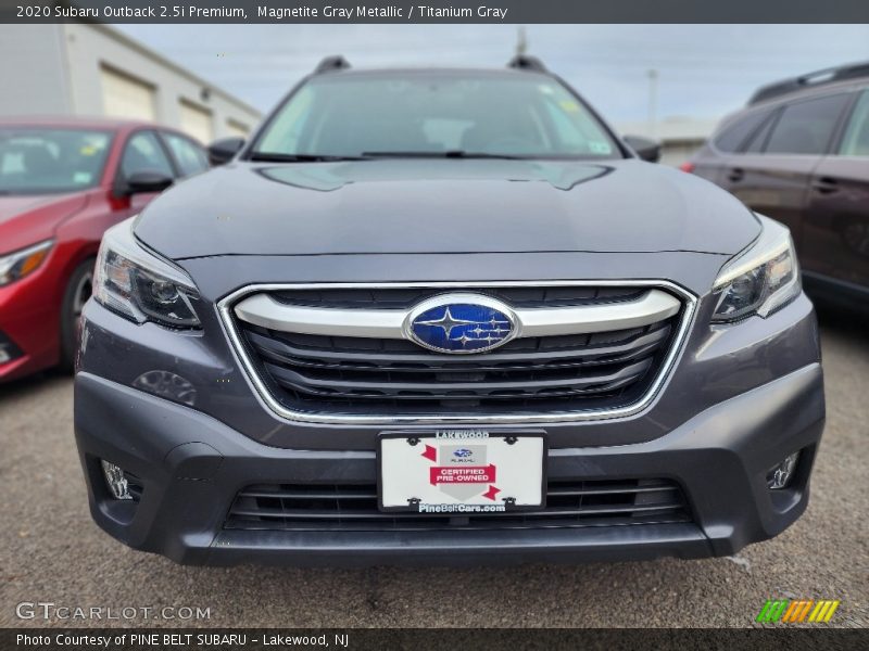 Magnetite Gray Metallic / Titanium Gray 2020 Subaru Outback 2.5i Premium