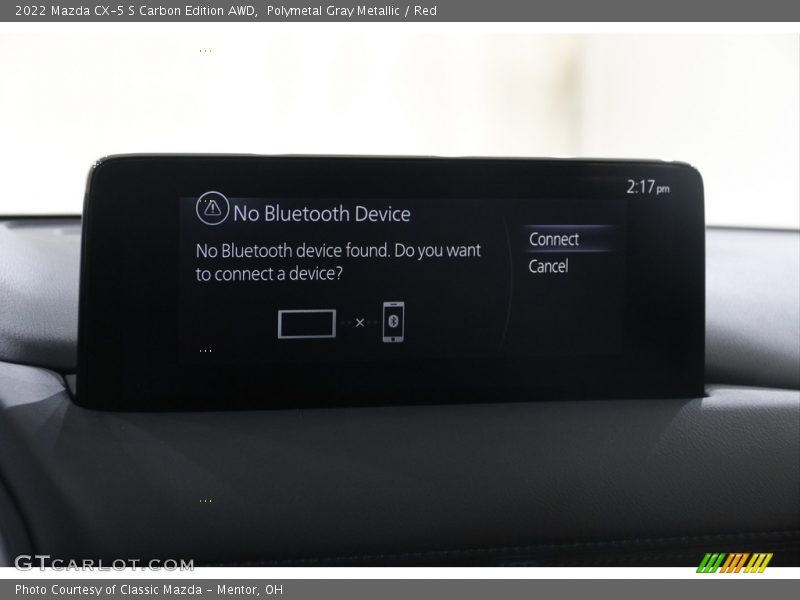 Polymetal Gray Metallic / Red 2022 Mazda CX-5 S Carbon Edition AWD