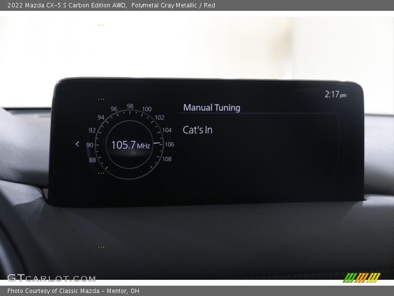 Polymetal Gray Metallic / Red 2022 Mazda CX-5 S Carbon Edition AWD