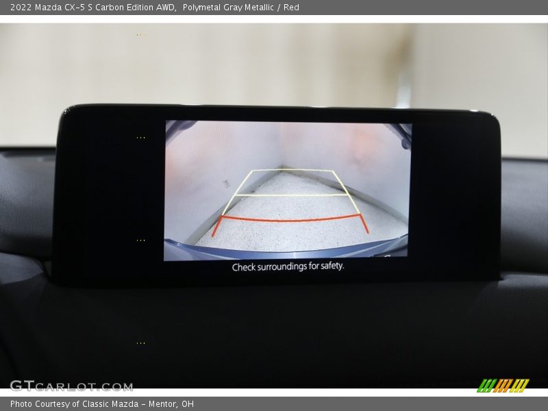 Polymetal Gray Metallic / Red 2022 Mazda CX-5 S Carbon Edition AWD