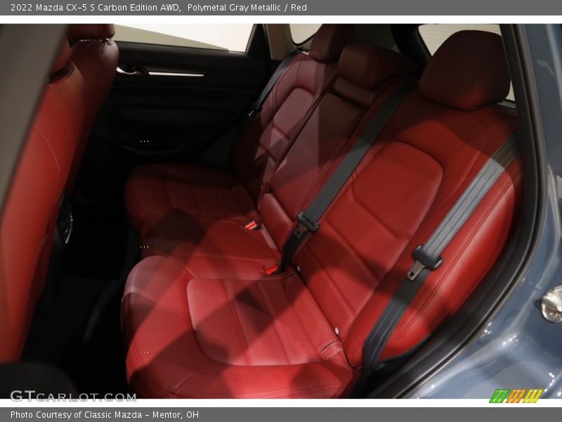 Polymetal Gray Metallic / Red 2022 Mazda CX-5 S Carbon Edition AWD