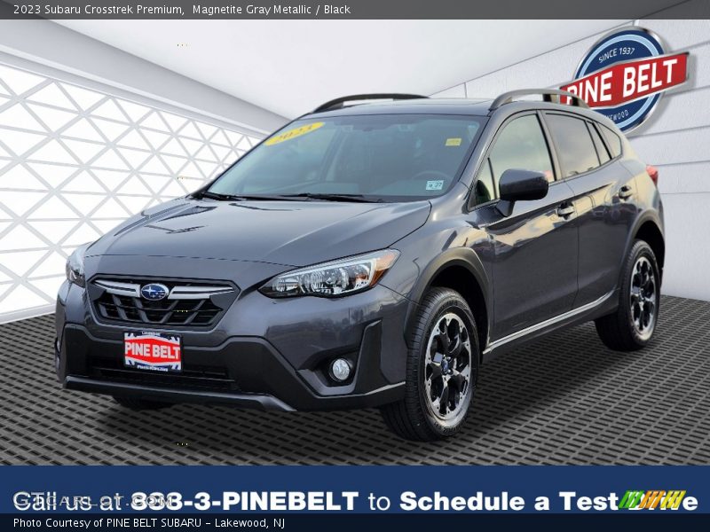Magnetite Gray Metallic / Black 2023 Subaru Crosstrek Premium