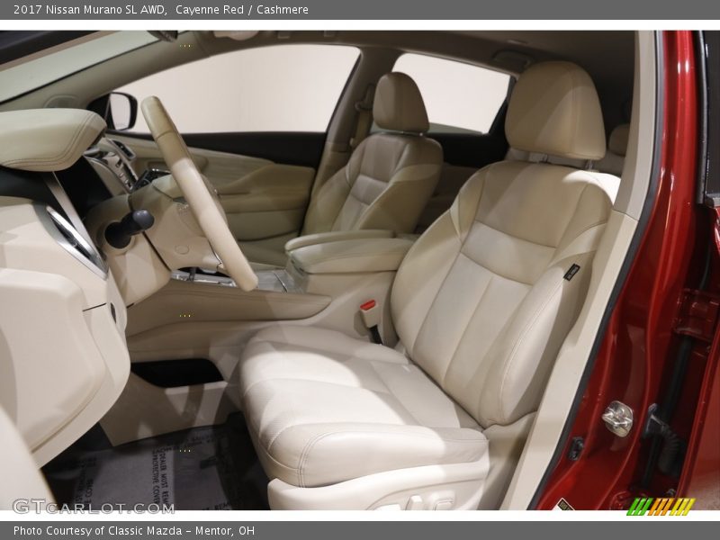 Cayenne Red / Cashmere 2017 Nissan Murano SL AWD