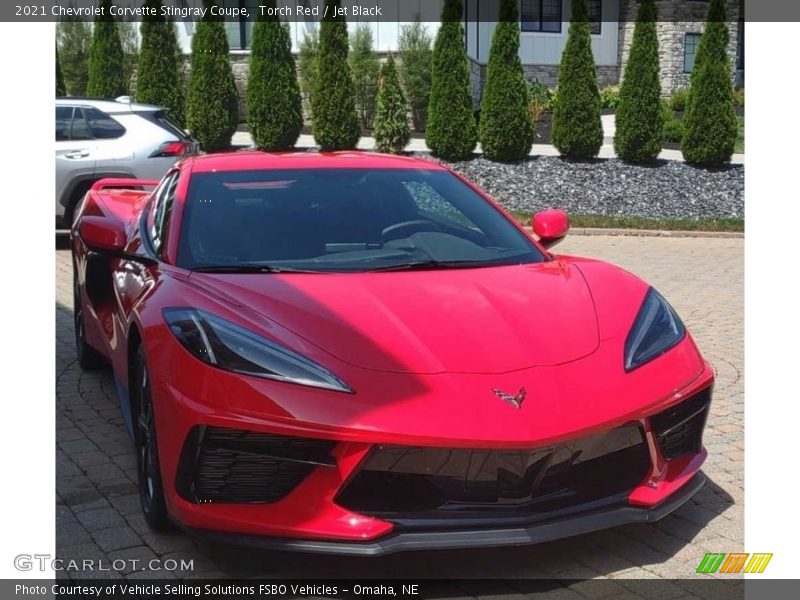 Torch Red / Jet Black 2021 Chevrolet Corvette Stingray Coupe