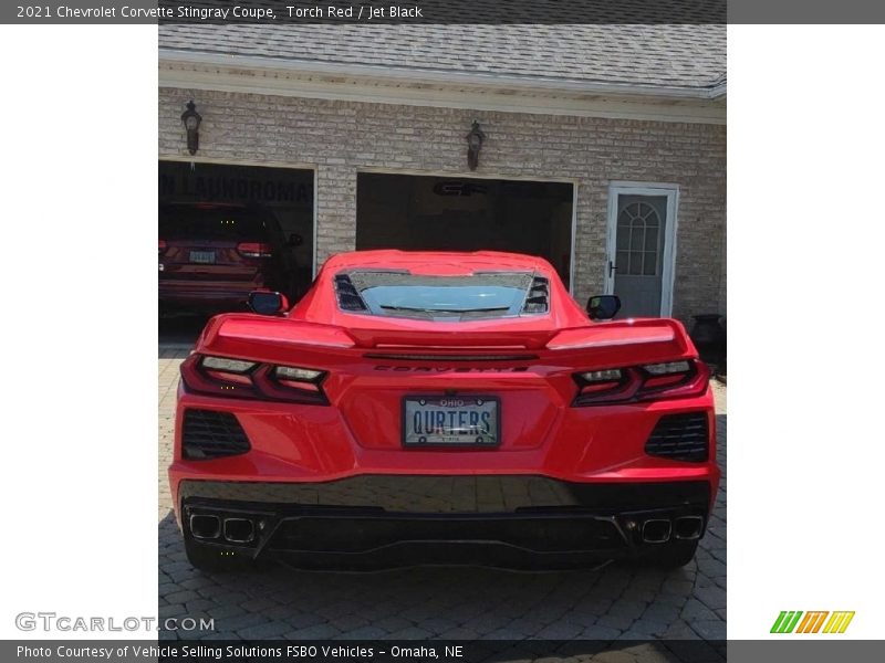 Torch Red / Jet Black 2021 Chevrolet Corvette Stingray Coupe