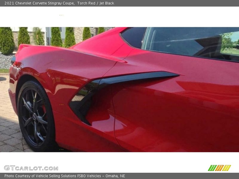 Torch Red / Jet Black 2021 Chevrolet Corvette Stingray Coupe