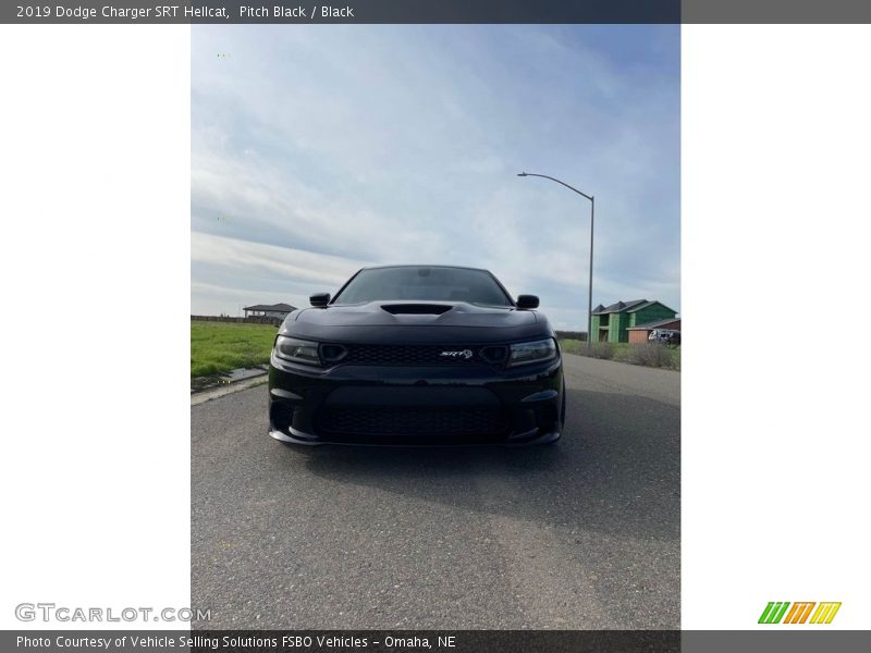 Pitch Black / Black 2019 Dodge Charger SRT Hellcat
