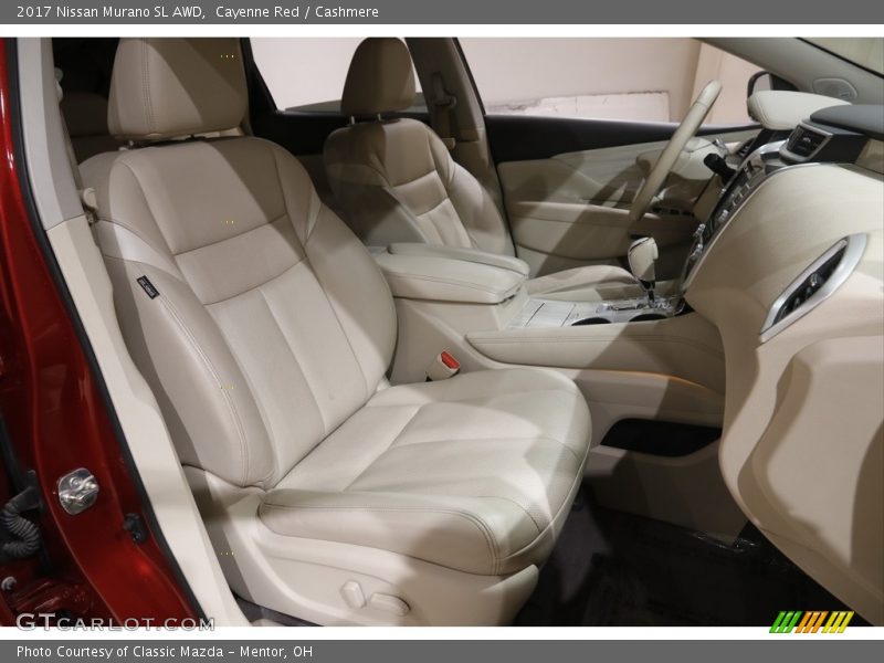 Cayenne Red / Cashmere 2017 Nissan Murano SL AWD