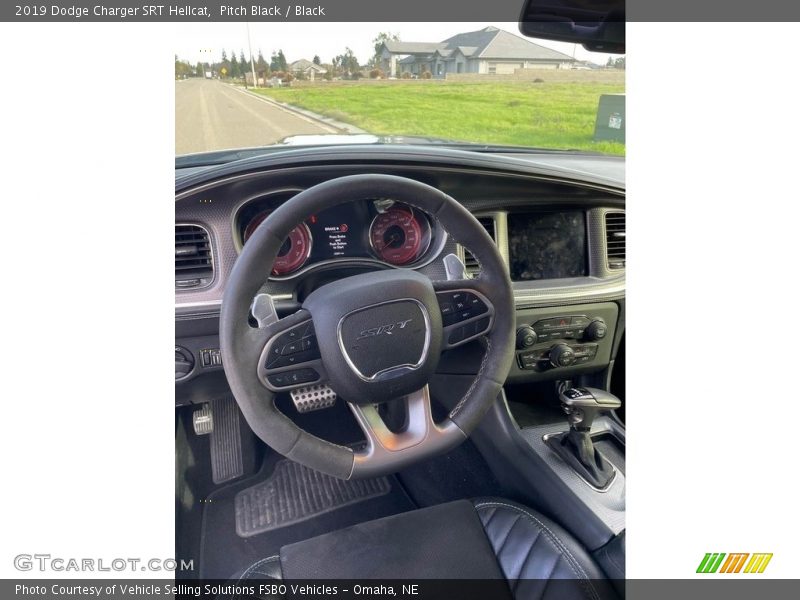 Pitch Black / Black 2019 Dodge Charger SRT Hellcat