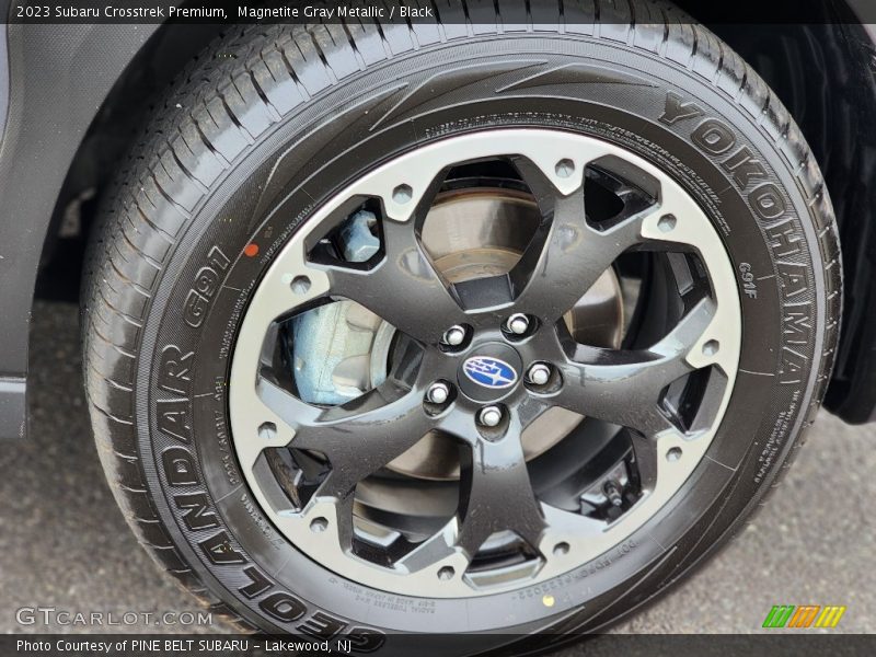 Magnetite Gray Metallic / Black 2023 Subaru Crosstrek Premium