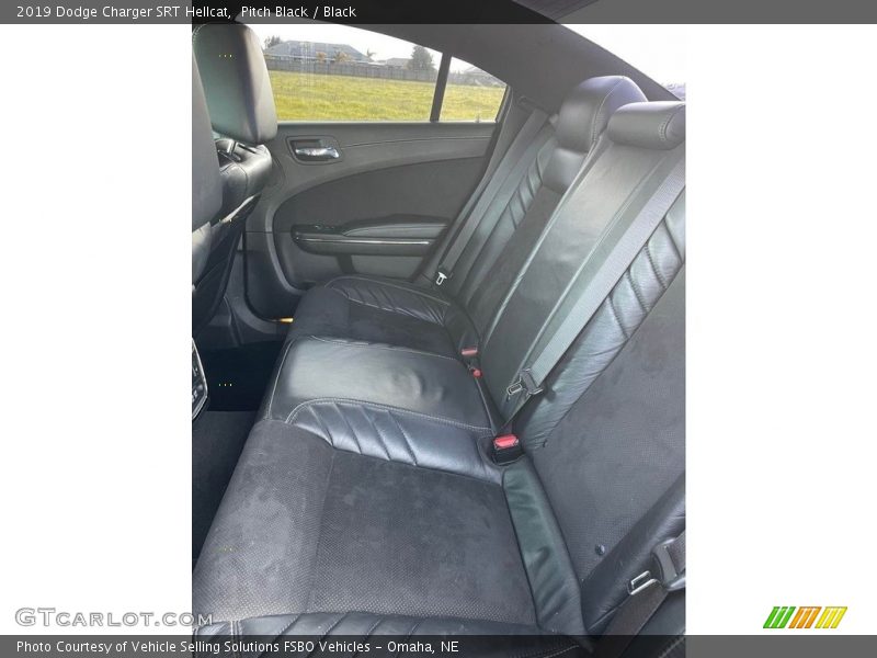 Pitch Black / Black 2019 Dodge Charger SRT Hellcat