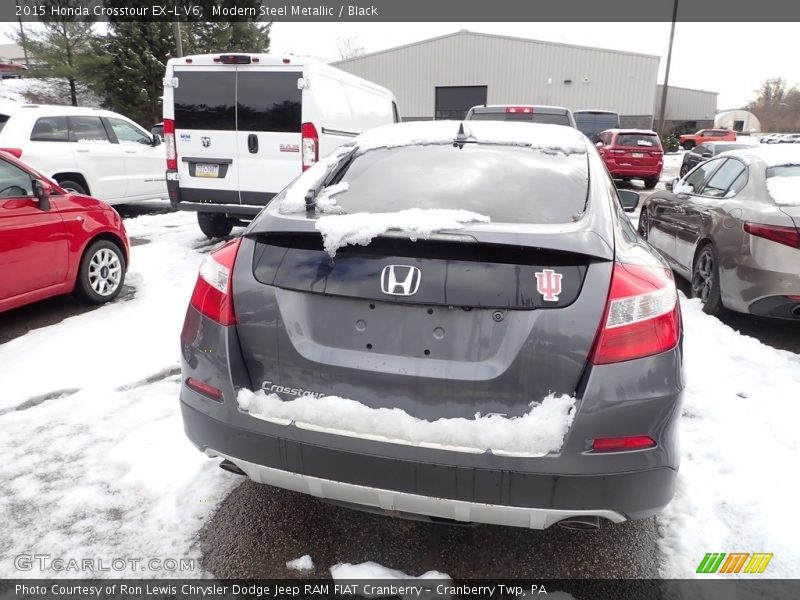 Modern Steel Metallic / Black 2015 Honda Crosstour EX-L V6