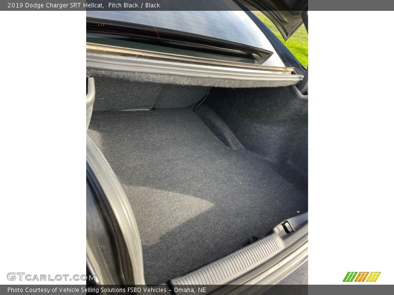 Pitch Black / Black 2019 Dodge Charger SRT Hellcat