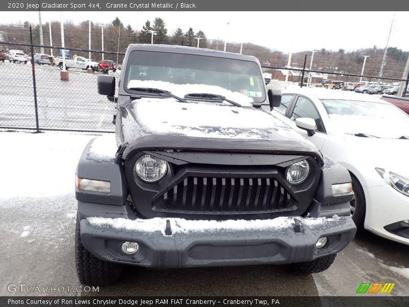 Granite Crystal Metallic / Black 2020 Jeep Gladiator Sport 4x4