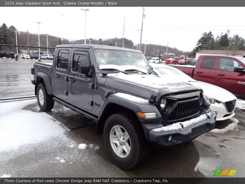 Granite Crystal Metallic / Black 2020 Jeep Gladiator Sport 4x4
