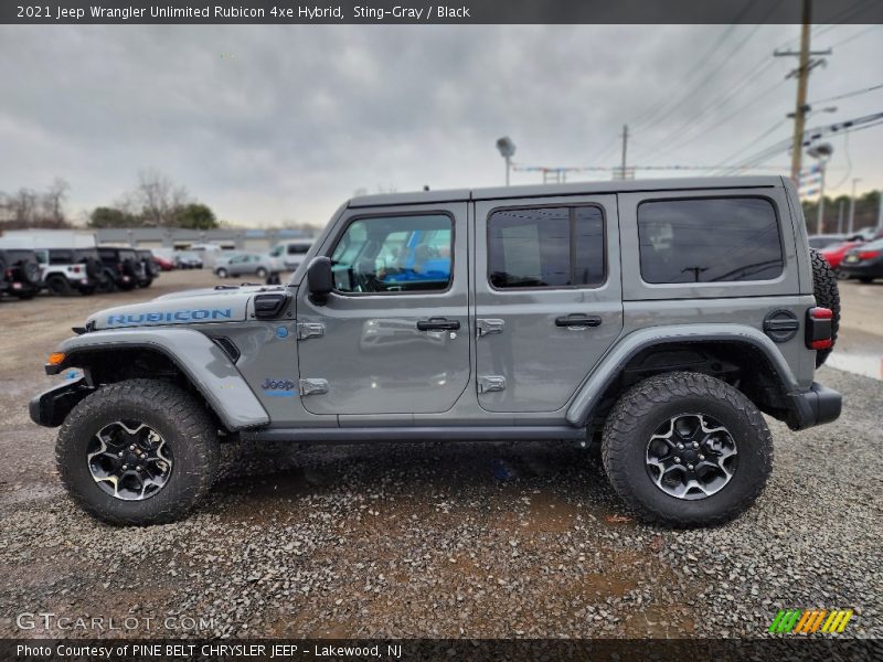  2021 Wrangler Unlimited Rubicon 4xe Hybrid Sting-Gray