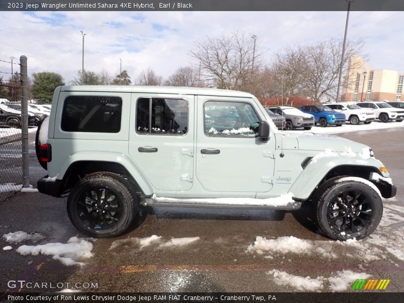 Earl / Black 2023 Jeep Wrangler Unlimited Sahara 4XE Hybrid