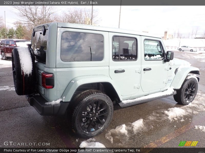 Earl / Black 2023 Jeep Wrangler Unlimited Sahara 4XE Hybrid