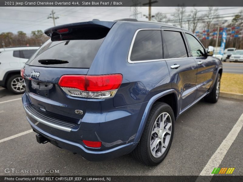 Slate Blue Pearl / Black 2021 Jeep Grand Cherokee Overland 4x4