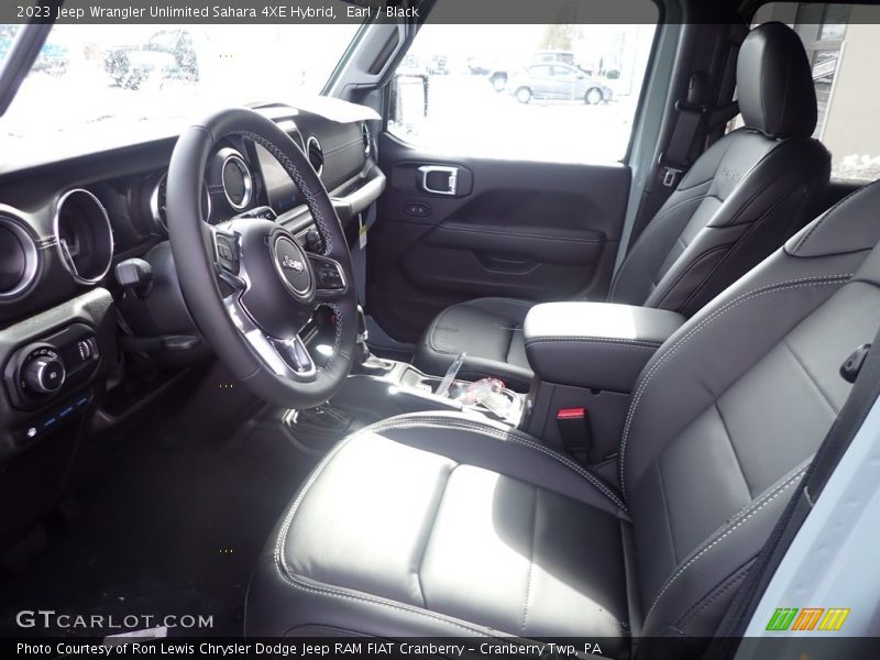 Earl / Black 2023 Jeep Wrangler Unlimited Sahara 4XE Hybrid