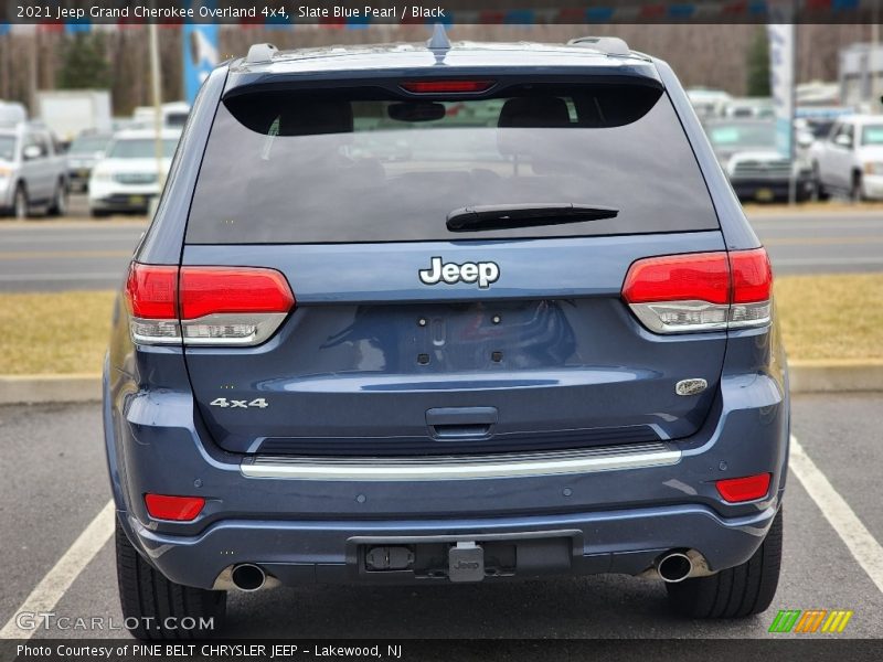 Slate Blue Pearl / Black 2021 Jeep Grand Cherokee Overland 4x4