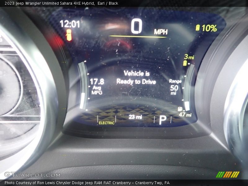 Earl / Black 2023 Jeep Wrangler Unlimited Sahara 4XE Hybrid