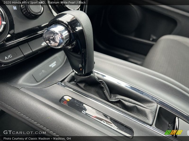 Platinum White Pearl / Black 2020 Honda HR-V Sport AWD