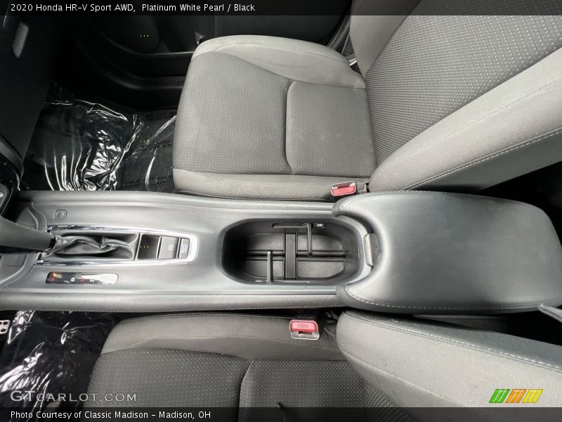 Platinum White Pearl / Black 2020 Honda HR-V Sport AWD