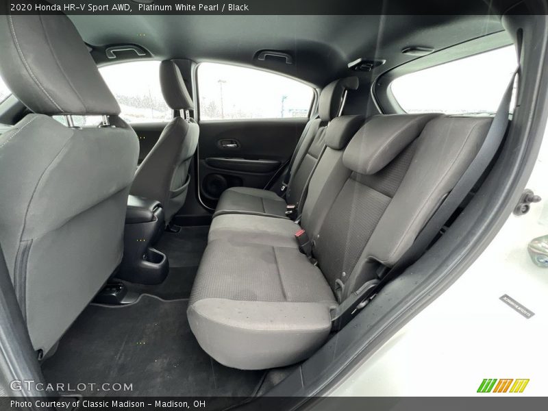 Platinum White Pearl / Black 2020 Honda HR-V Sport AWD