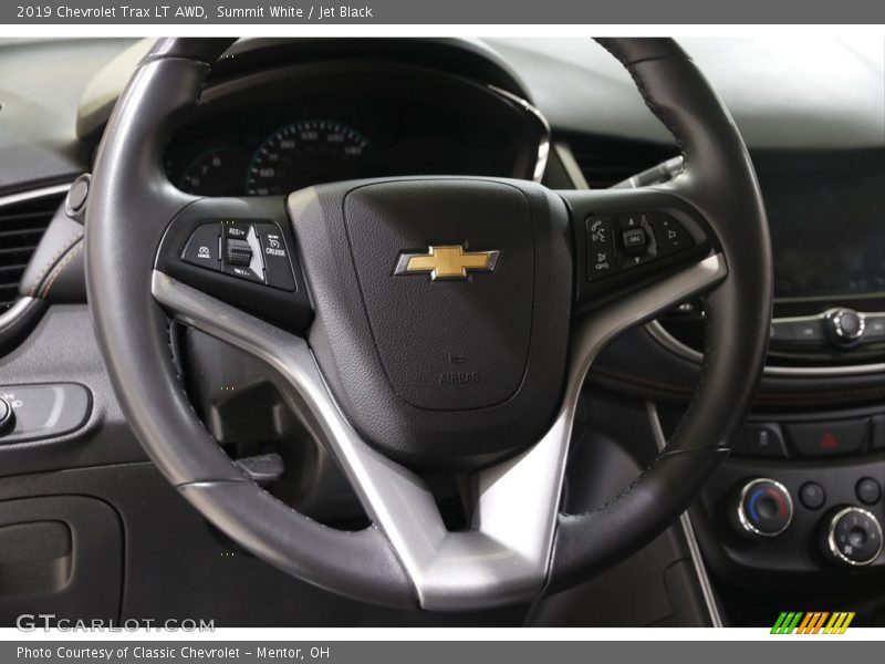 Summit White / Jet Black 2019 Chevrolet Trax LT AWD