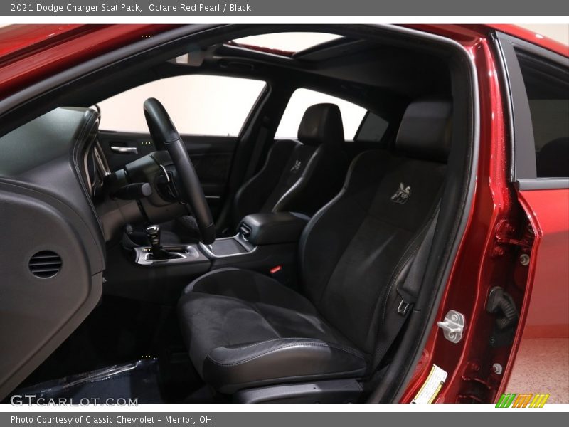 Octane Red Pearl / Black 2021 Dodge Charger Scat Pack