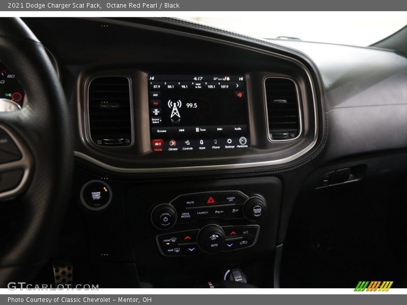 Controls of 2021 Charger Scat Pack