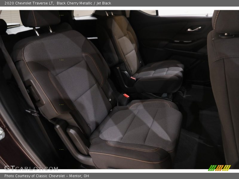 Black Cherry Metallic / Jet Black 2020 Chevrolet Traverse LT