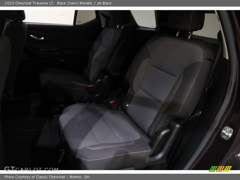 Black Cherry Metallic / Jet Black 2020 Chevrolet Traverse LT