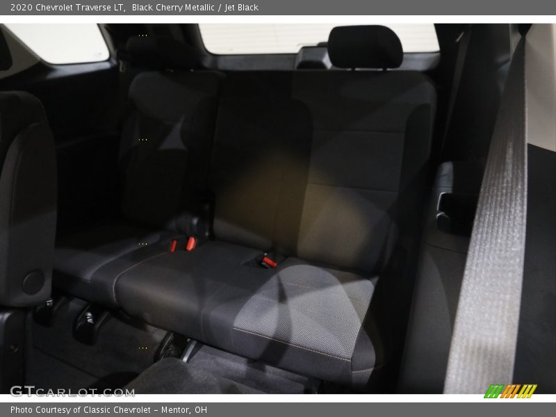 Black Cherry Metallic / Jet Black 2020 Chevrolet Traverse LT