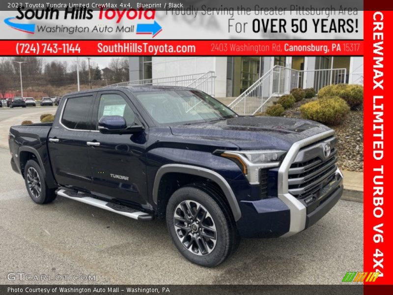 Blueprint / Black 2023 Toyota Tundra Limited CrewMax 4x4