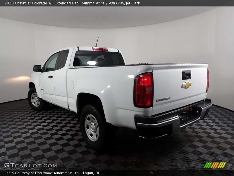 Summit White / Ash Gray/Jet Black 2020 Chevrolet Colorado WT Extended Cab