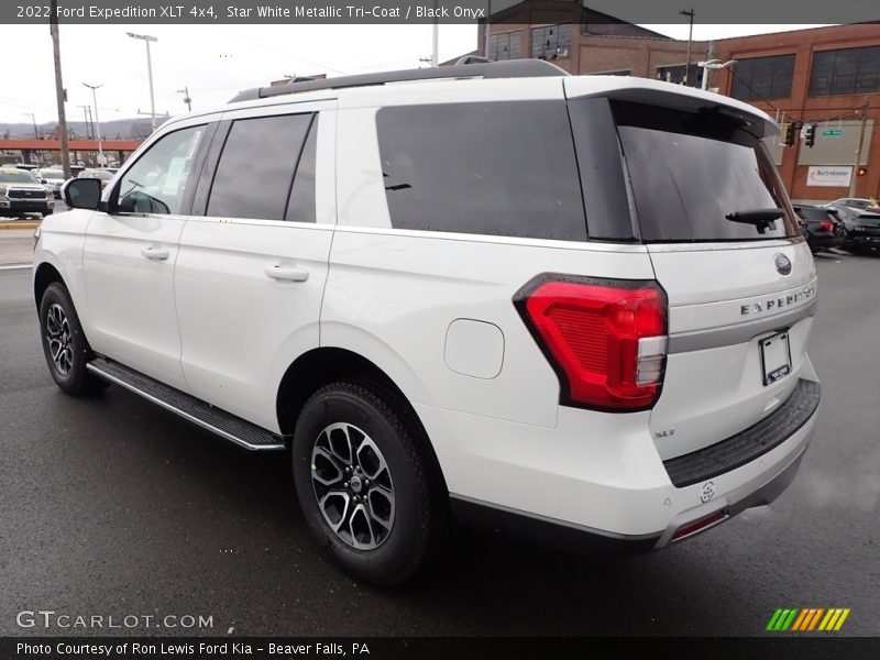 Star White Metallic Tri-Coat / Black Onyx 2022 Ford Expedition XLT 4x4