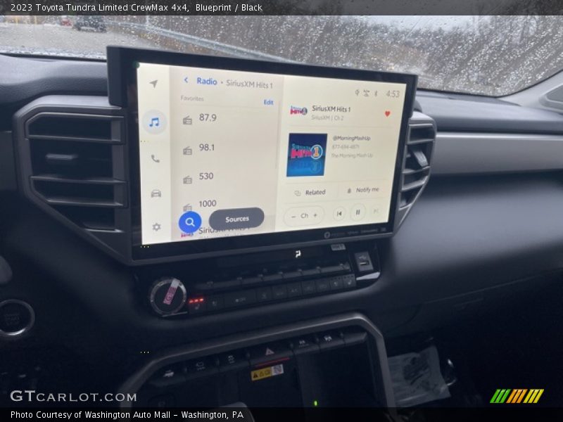 Controls of 2023 Tundra Limited CrewMax 4x4