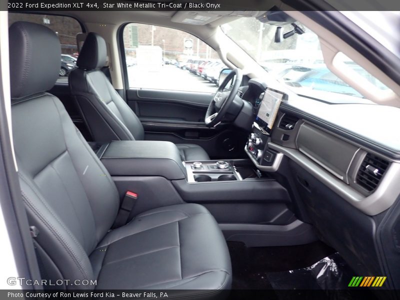 Star White Metallic Tri-Coat / Black Onyx 2022 Ford Expedition XLT 4x4