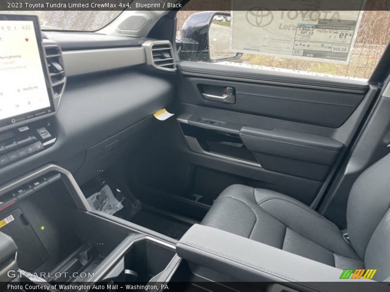 Front Seat of 2023 Tundra Limited CrewMax 4x4