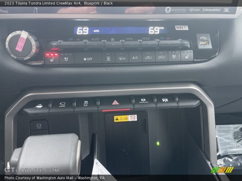 Controls of 2023 Tundra Limited CrewMax 4x4