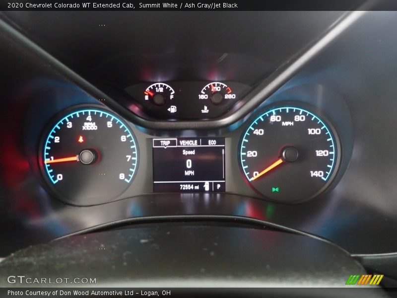 Summit White / Ash Gray/Jet Black 2020 Chevrolet Colorado WT Extended Cab